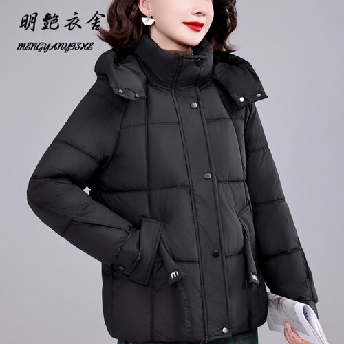 高档冬季2026羽绒棉服新款时尚棉袄宽松外套中老年女妈妈洋气棉衣