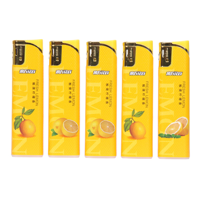 新海触摸柠檬香防爆明火打火机