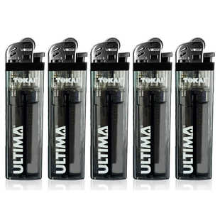 TOKAI东海一次性透明防爆气体打火机火石滑轮明火砂轮机M10多色选