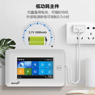 涂鸦WiFi防盗报警器入侵户门家用4G无线红外人体感应安防报警系统