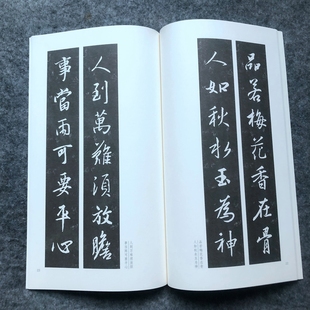 王羲之行书集字楹联书法临创行书毛笔书法字帖成人学生临摹范本