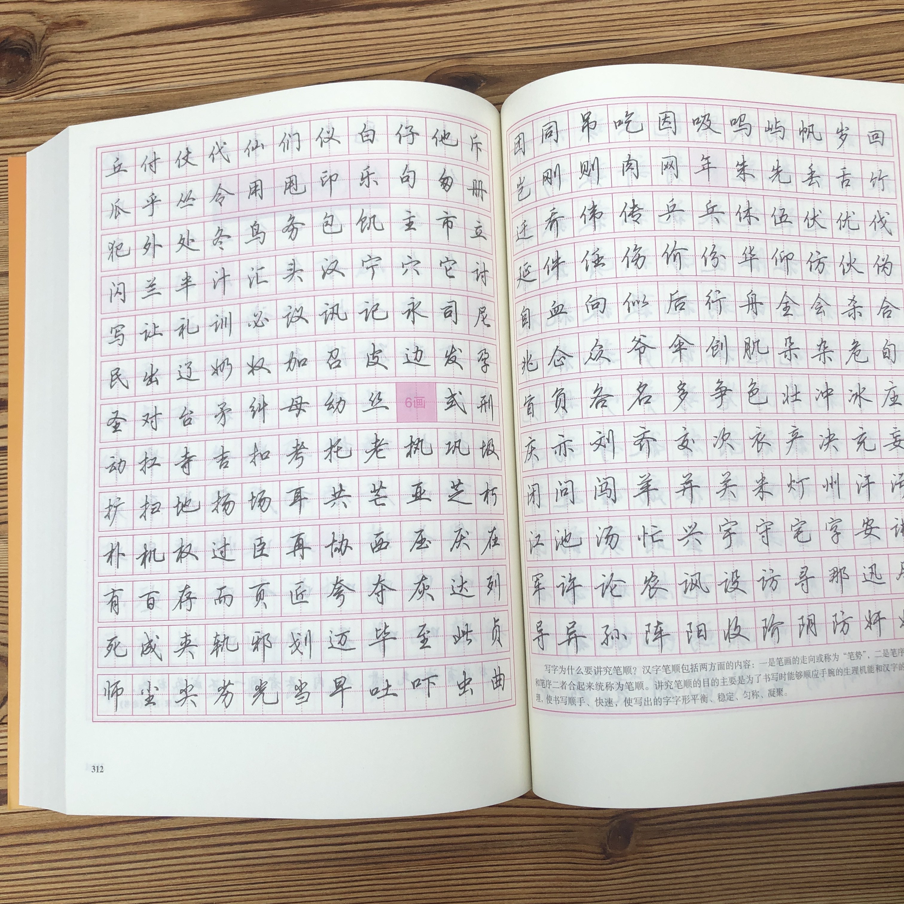 楷书行书硬笔书法字帖常用字