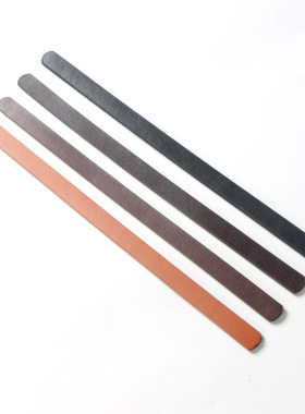 手拎带1.5cm宽牛皮替换带包包二层皮短肩带未开孔真皮腋下带2075