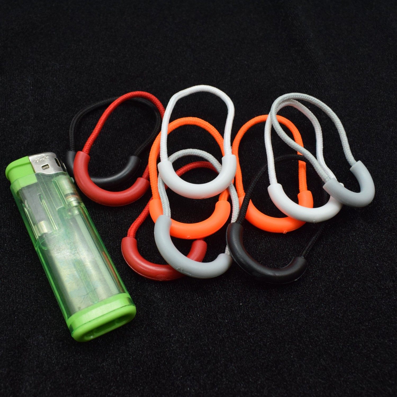 TPU U型半圆 形注塑拉片拉链头PVC 箱包拉头 防盗配件辅料DIY