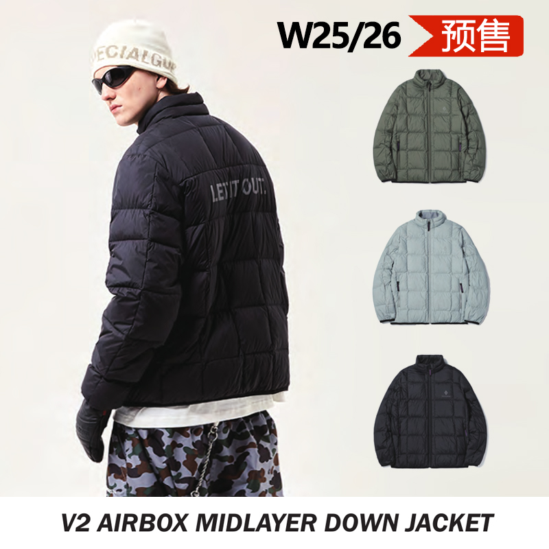 休闲羽绒服滑雪服防风防水