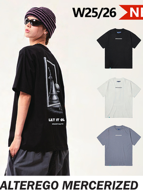 SPECIALGUEST正品W26 V2 ALTEREGO MERCERIZED TEE休闲短袖