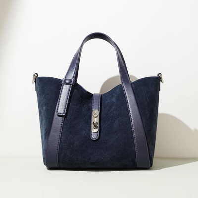 磨砂牛皮手提包单肩斜跨包