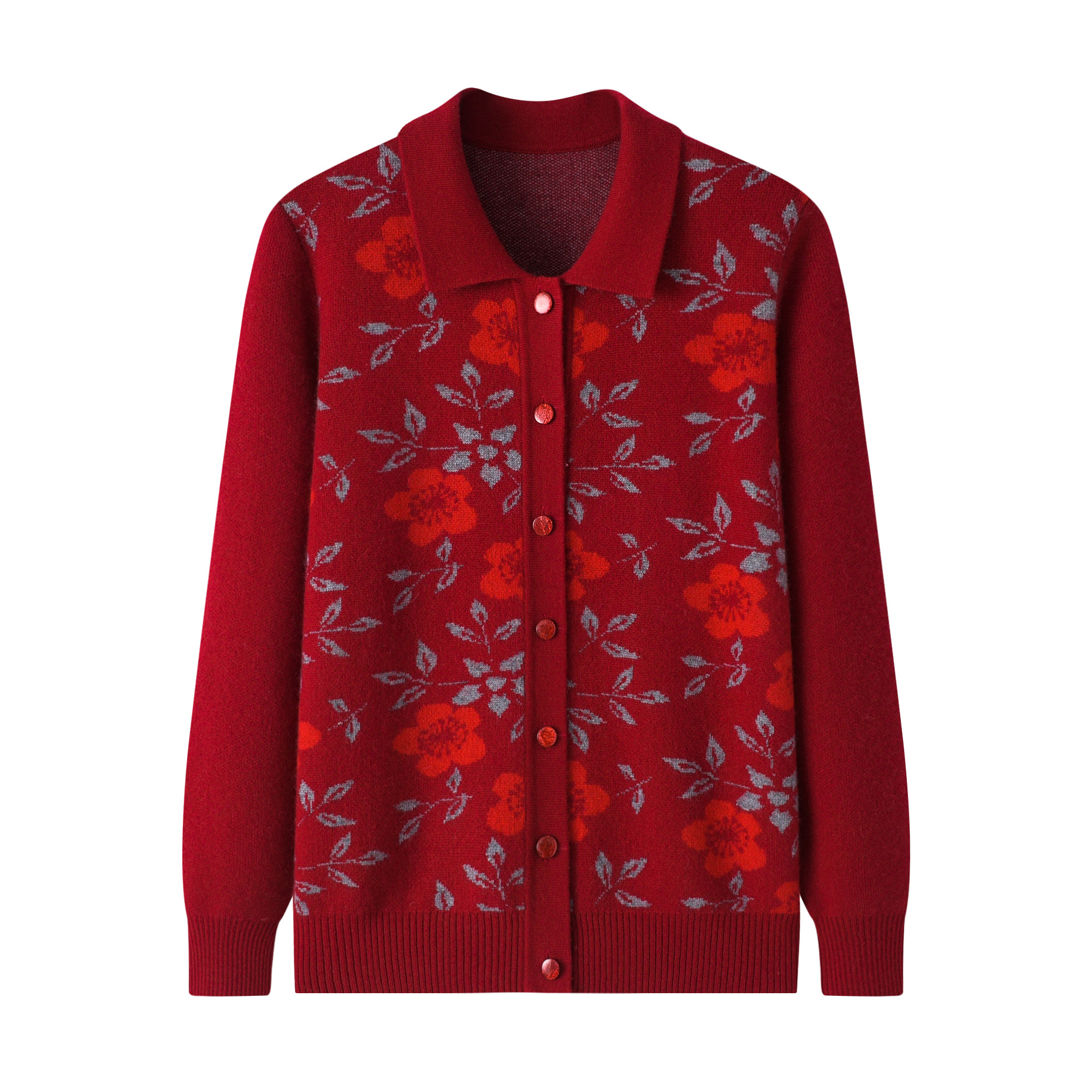 山羊绒大码女士毛衣外套2025秋冬新款翻领宽松厚妈妈针织羊毛开衫,女装/女士精品,常规大码外套,淘宝优惠券,粉丝福利购,淘宝优惠卷