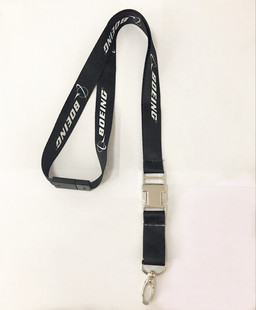 BOEING波音公司航空证件挂绳机场工作证卡套挂绳机组登机牌挂绳