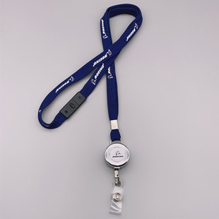 美国波音公司易拉扣证件挂绳 空勤登记牌挂绳机场证件卡套胸卡绳