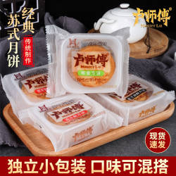 卢师傅椰蓉月饼花生酥巧克力蔓越莓五仁黑芝麻椒盐酥皮月饼椰蓉酥