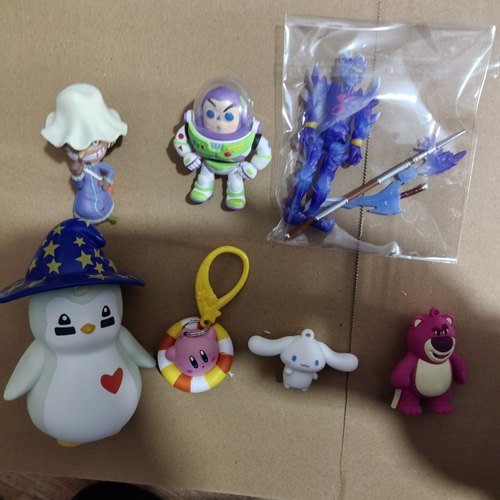 福利孤品1组草莓熊 巴斯 海贼王  我的世界 星之卡大耳狗比有瑕疵