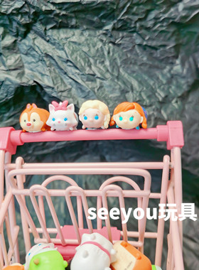 TSUM叠叠堆堆乐 白雪公主 豌豆公主 玛丽猫 小号可爱手工玩具摆件