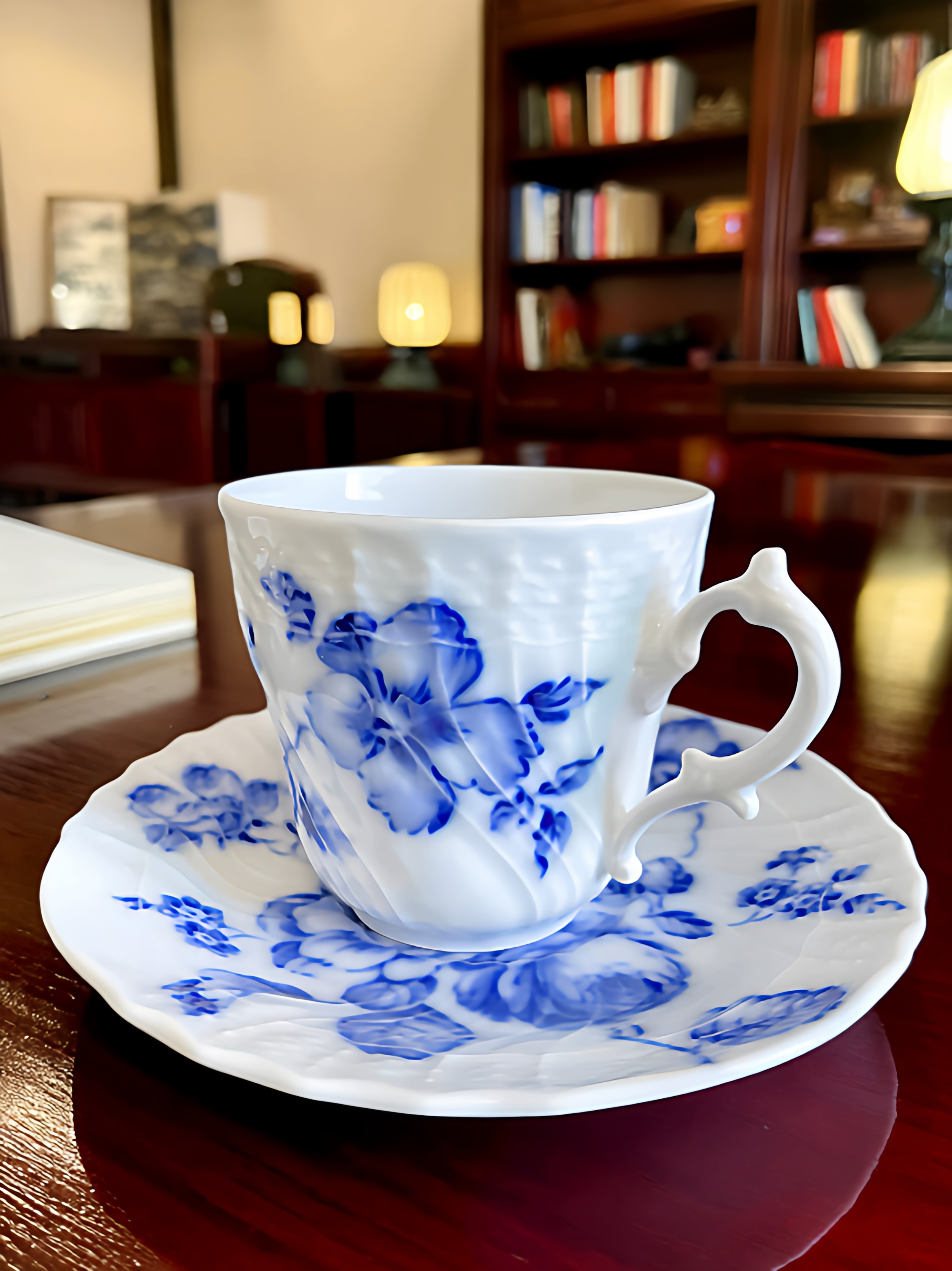咖啡杯手绘茶杯碟RichardGiori