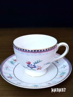 英国韦奇伍德Wedgwood Vintage Sunburst骨瓷咖啡杯茶杯碟复古