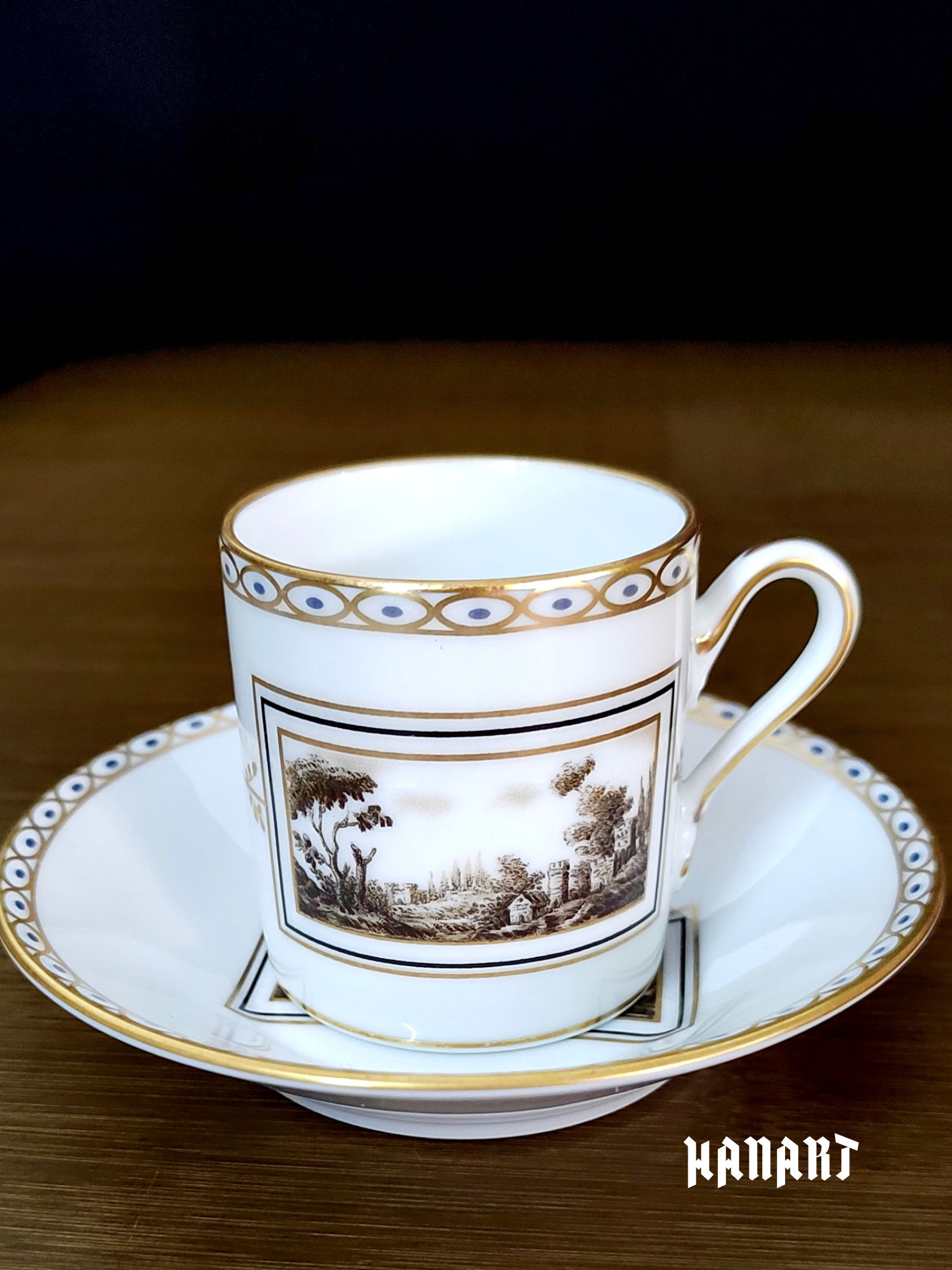 意大利名瓷Richard Ginori理查德·基诺里咖啡杯下午茶杯碟欧式