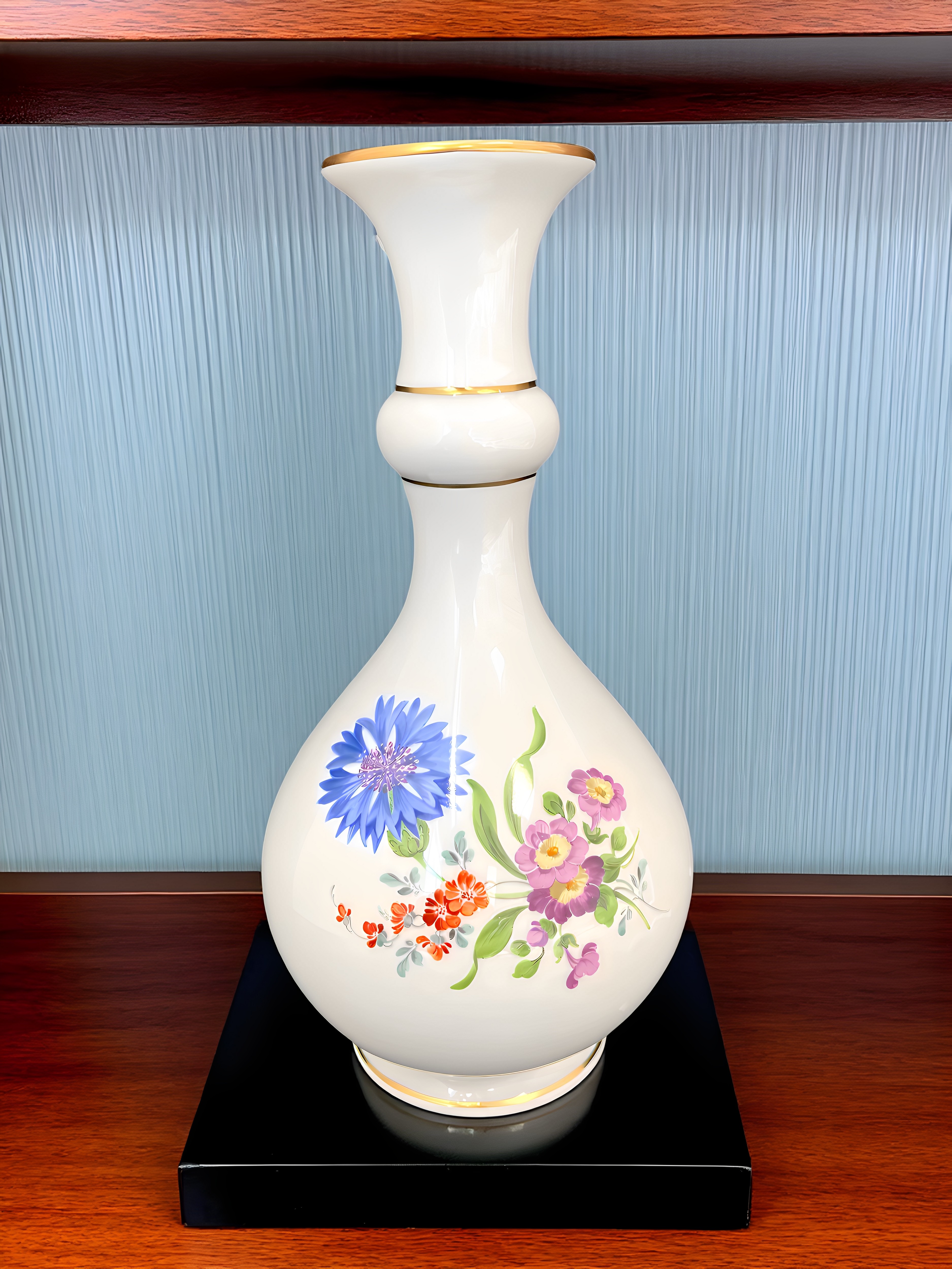 德国奢瓷Meiseen梅森瓷器花瓶