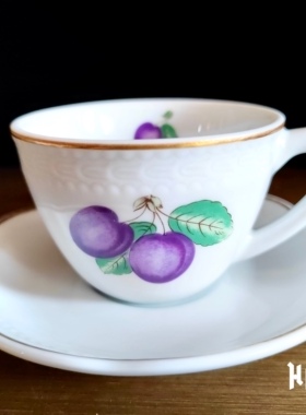 意大利名瓷理查德·基诺里Richard Ginori咖啡杯碟摩卡杯vintage