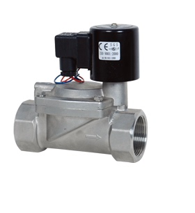 供应水用电磁阀/余姚仪表四厂 DF-32J 304不锈钢电磁阀 圆星牌