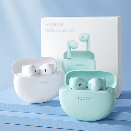 荣耀Earbuds X7真无线蓝牙耳机通话降噪音乐双入耳X8运动游戏耳麦