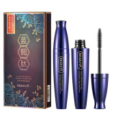 珂芝雅蓝铜肽睫毛膏 防水纤长浓密卷翘自然持久不晕染睫毛打底