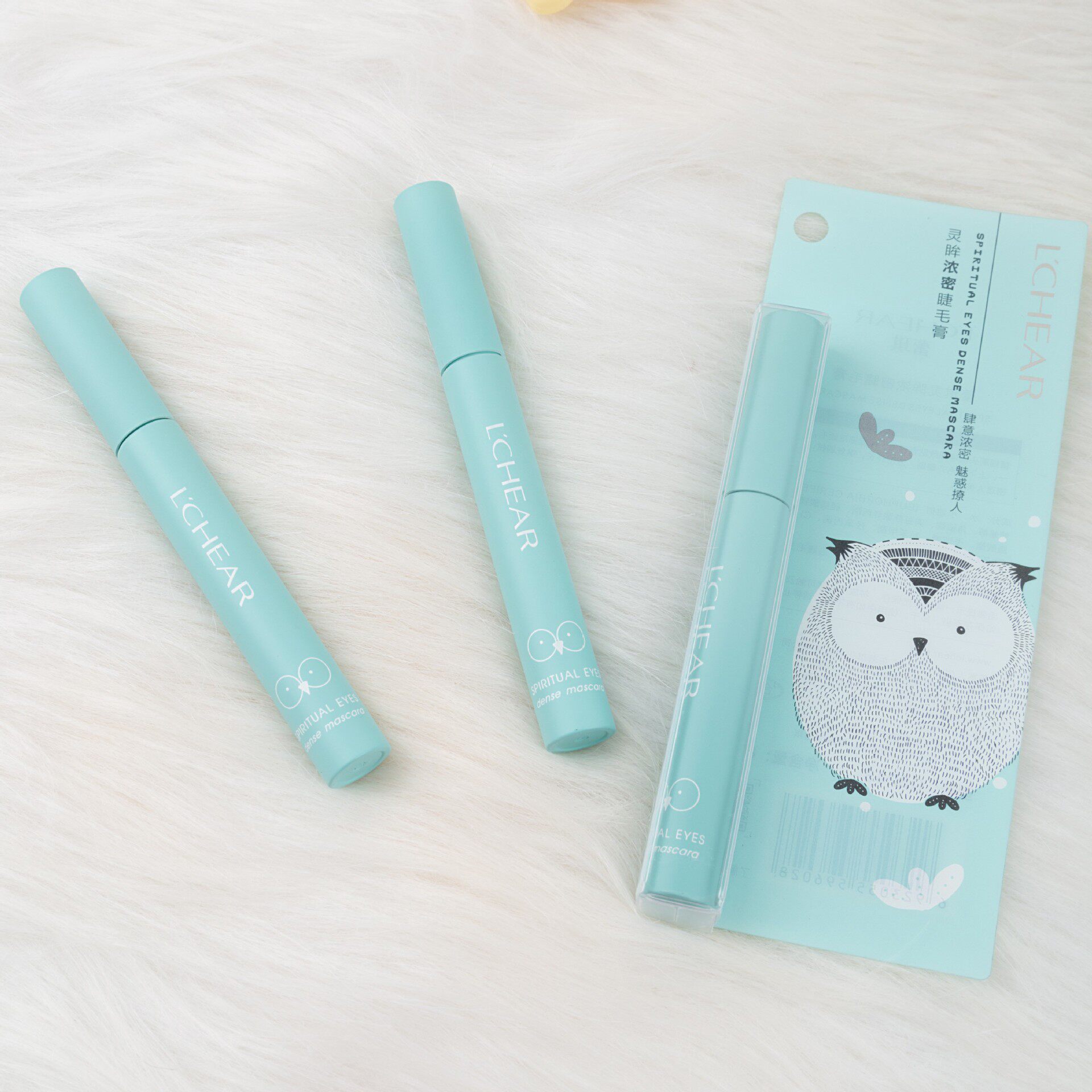 蕾琪灵眸浓密睫毛膏纤长浓密自然卷翘防水防汗不易结块根根分明