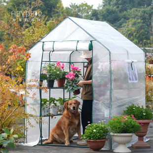 室外植物防风防冻 园之助菜地保温棚家用种花种菜冬季 海蒂 花园