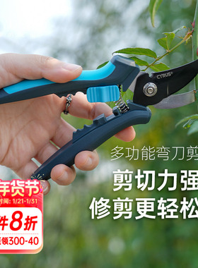 海蒂的花园 赛乐斯园艺剪刀修枝剪家用花艺月季绣球花卉修剪工具