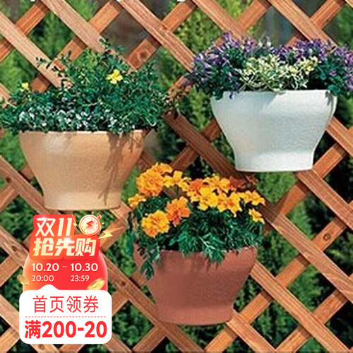 海蒂的花园IRIS/爱丽思 FIRENZE单孔加厚壁挂花盆（不带钩）