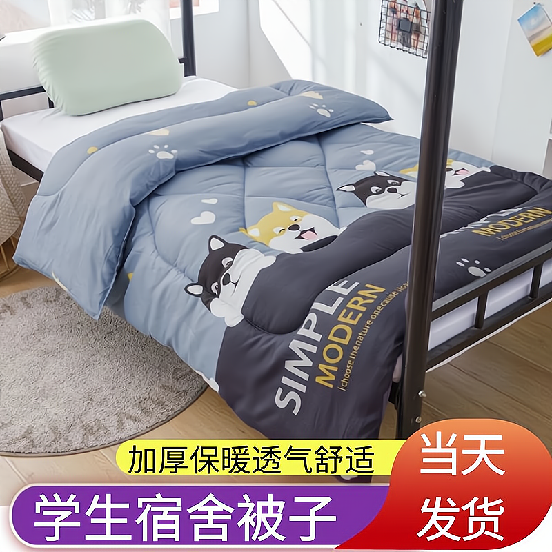 被子冬被加厚保暖棉被被褥太空单双人学生宿舍棉絮空调被春秋被芯,床上用品,化纤被,淘宝优惠券,粉丝福利购,淘宝优惠卷