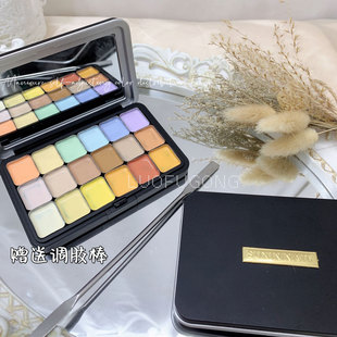 网红美甲彩绘胶新款分装盘DIY色胶美甲店专用甲油胶调色分装盒子