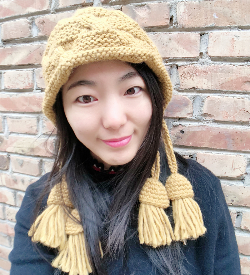 毛线帽毛线帽女流苏减龄针织