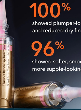 预*定 Dr Dennis Gross丹尼斯丰唇修护唇膏透明质酸有色唇部精华