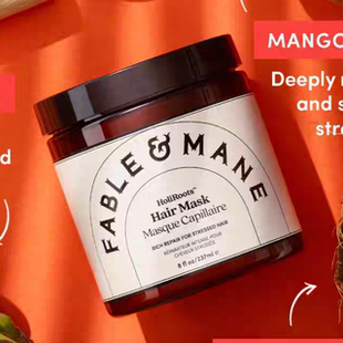预*定Fable & Mane修复发膜HoliRoots深层滋润护发素柔顺抗毛躁
