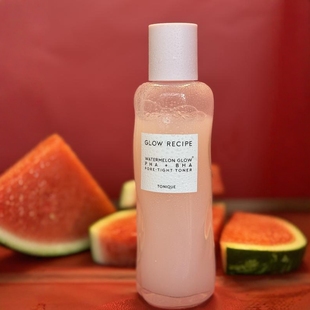 定 BHA紧致毛孔爽肤水保湿 美国Glow PHA 化妆水150ml Recipe 预