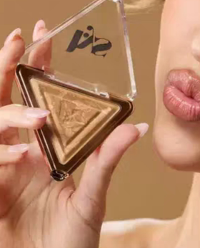 预*定LYS三角大理石完妆蜜粉饼True Enlightenment光泽柔焦定妆