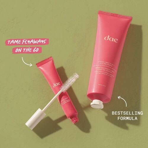 预*定 美国新品小众dae Cactus Fruit 3合一造型膏带刷 碎发整理