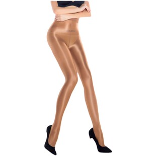 70D极光油亮丝袜性感黑色珠光亮丝夜店歌手ds舞台油光裤 袜Y2K女