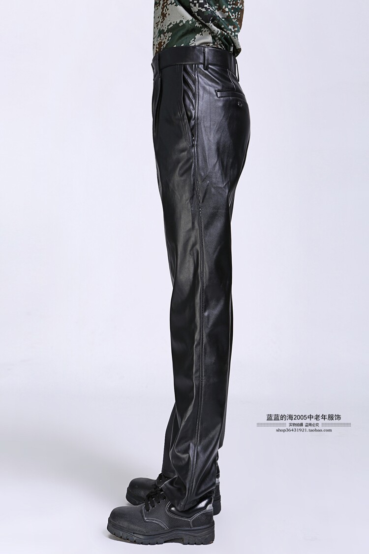 Pantalon cuir homme en vrac pour automne - Ref 1492716 Image 3