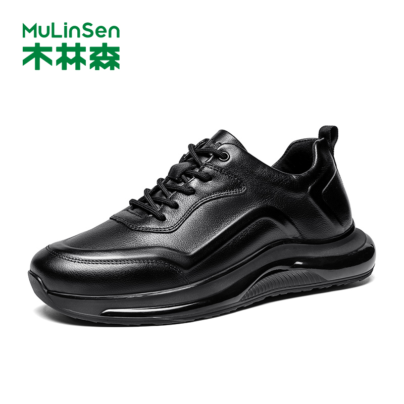 木林森男鞋百搭商务通勤休闲鞋