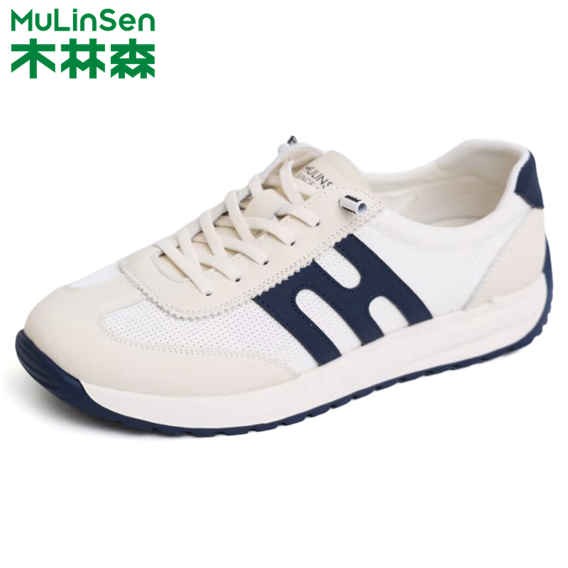 木林森男士运动休闲鞋阿甘鞋