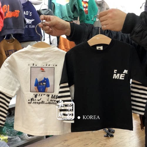 童装韩国进口t恤衫现货