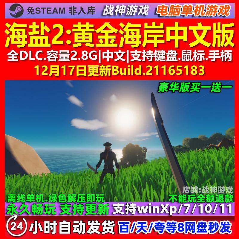 海盐2黄金海岸 中文版 全DLC 免steam 电脑PC单机游戏