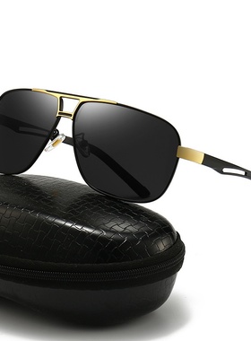 2023新款偏光太阳镜 男士时尚潮流户外运动驾驶眼镜钓鱼墨镜8521