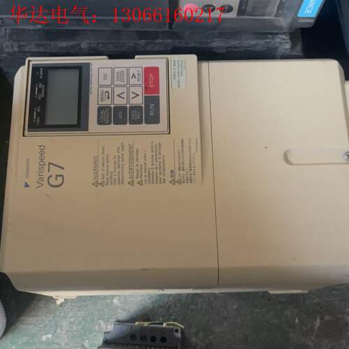 CIMR-G7A47P5安川变频器,7.5千瓦机器,实物图拍(请询价)