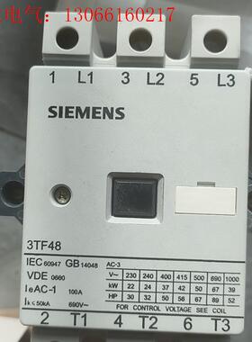 西门子接触器   3TF48   400V    包(请询价)