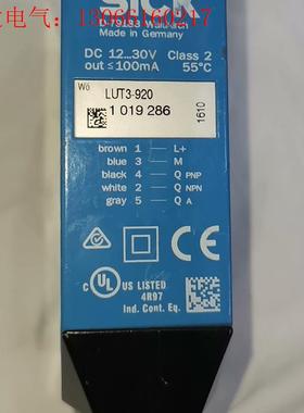 1019286 Sick LUT3-920 西克荧光传感器(请询价)