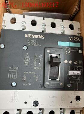西门子3VL3725-2EJ46-8TB1漏电开关(请询价)