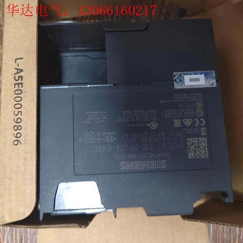 西门子6ES7315-2FJ14-0AB0拆机件99新(请询价)