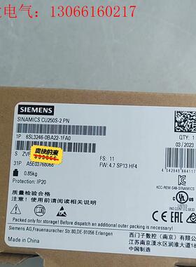6SL3246-0BA22-1FA0未开封,23年保(请询价)